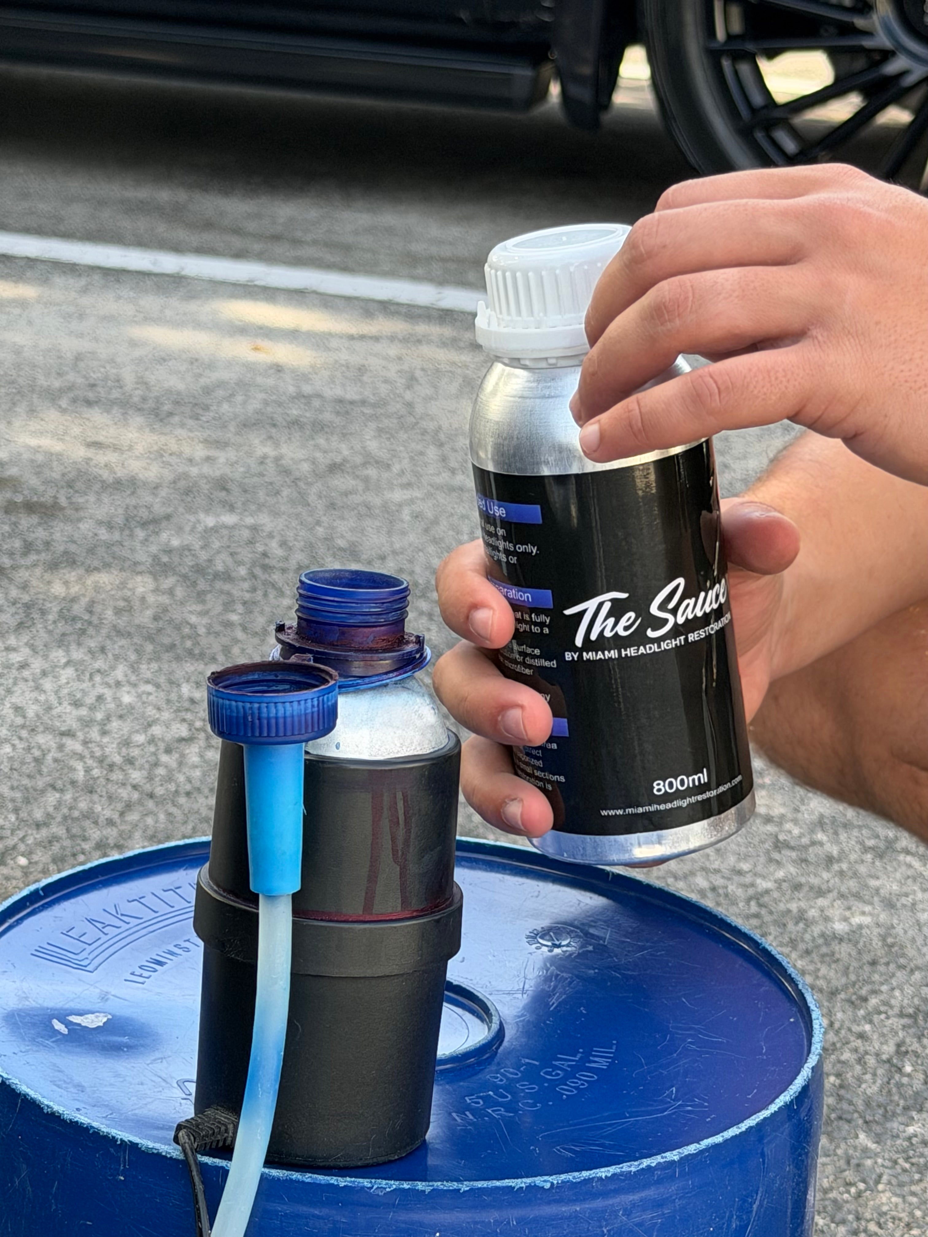 The Sauce Headlight Restoration Solution