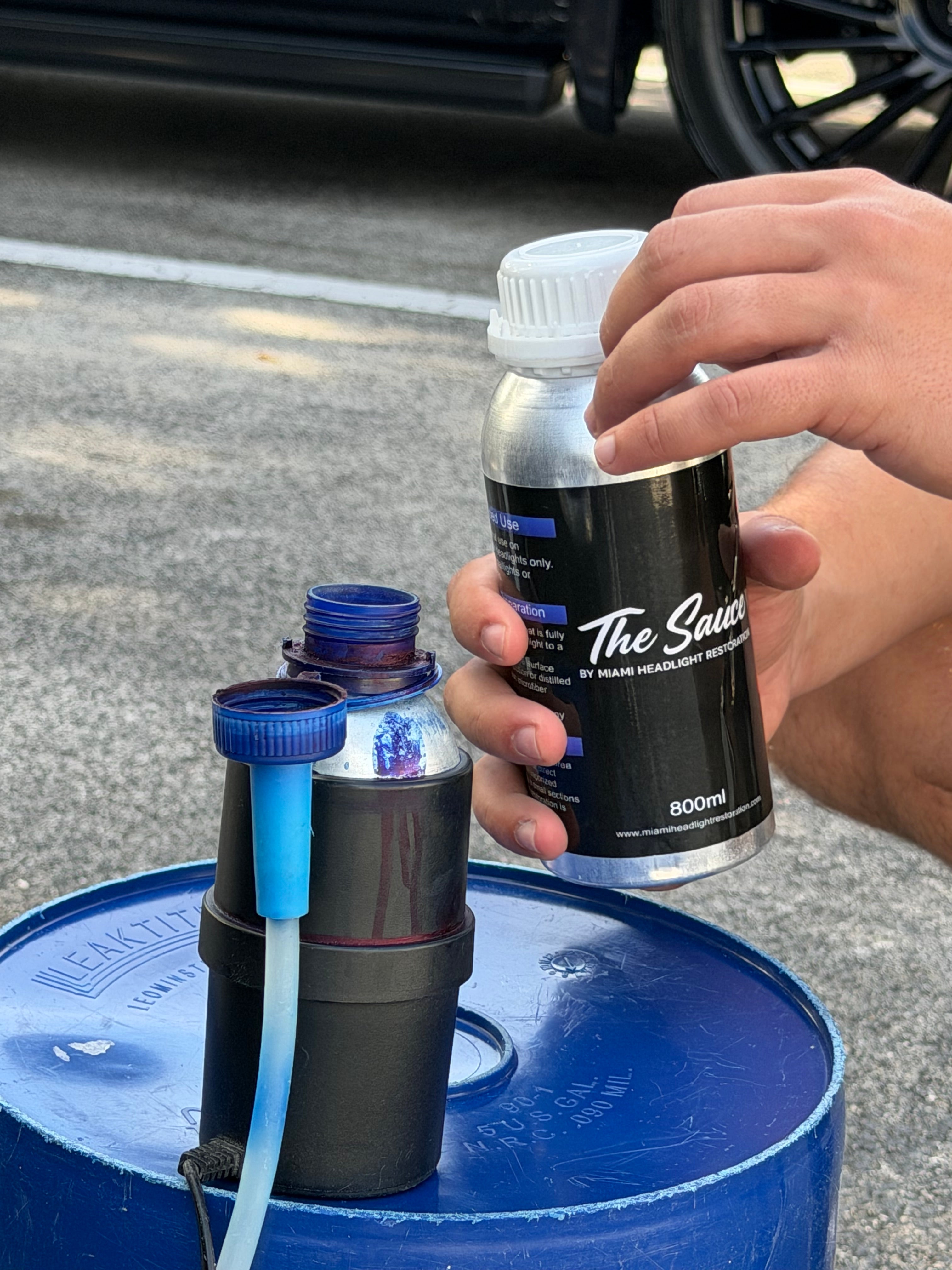 The Sauce Headlight Restoration Solution