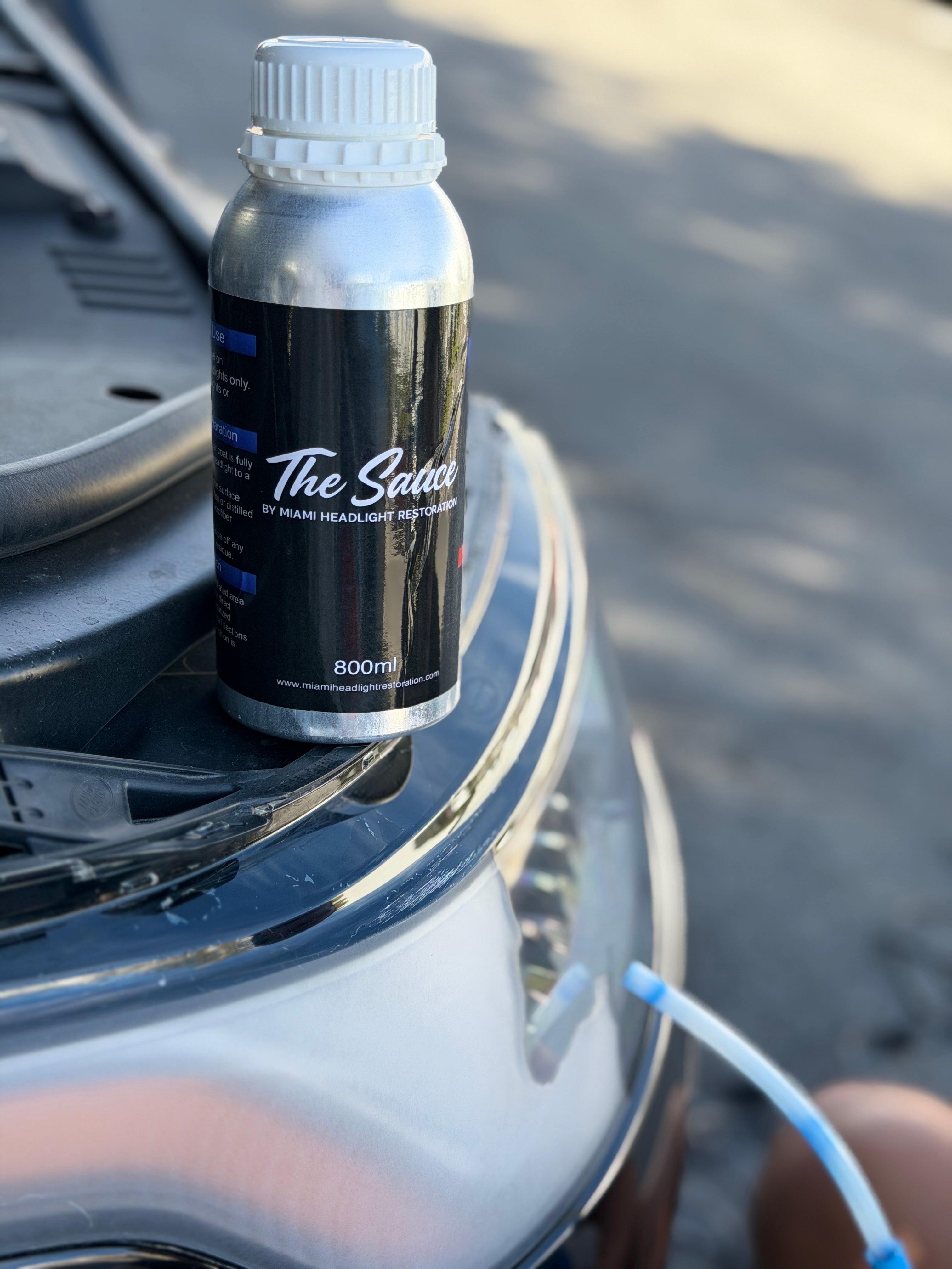 The Sauce Headlight Restoration Solution